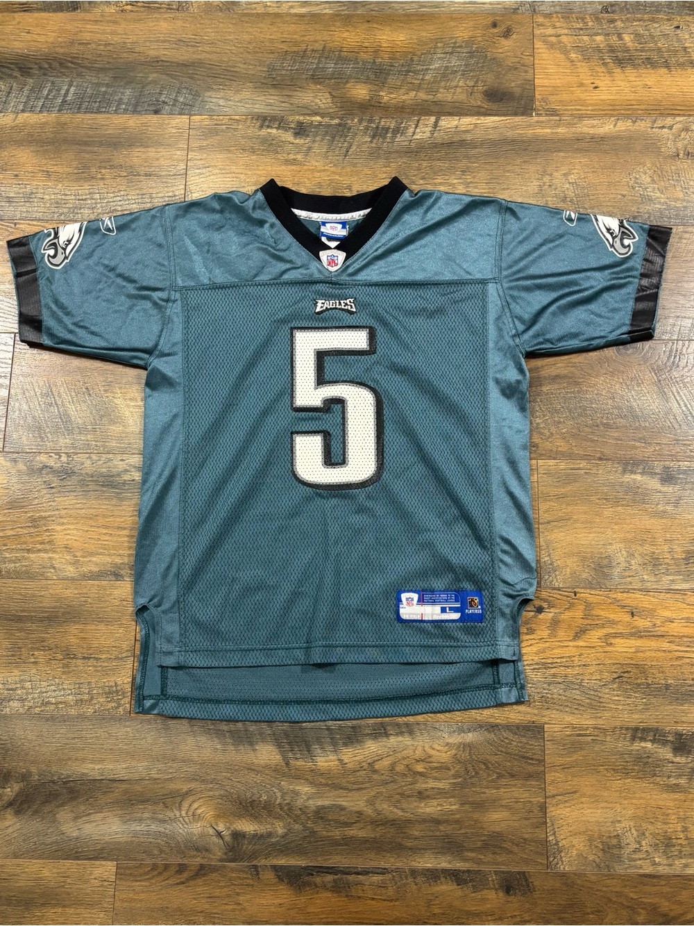 Reebok McNabb Philadelphia Eagles #5 Green Football Jersey Youth